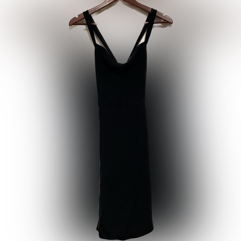 100% Silk Navy J.Crew Dress